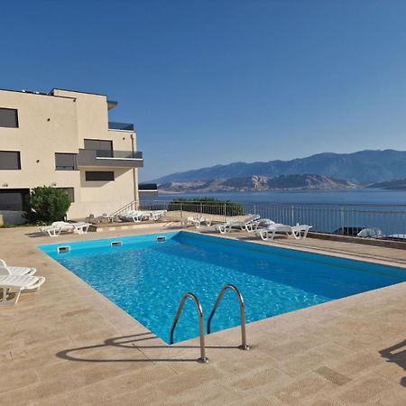 Studio Apartma Pag Blue Ocean 1 With Sea View Pag Town Bagian luar foto